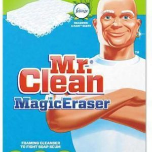 Mr. Clean PAG27141 Magic Eraser Bathroom Scrubber 2 per Box. White
