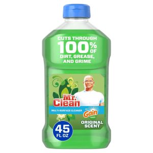 Mr. Clean Multipurpose and Multi-surface Liquid Cleaner. Gain Original Scent. 45 fl oz