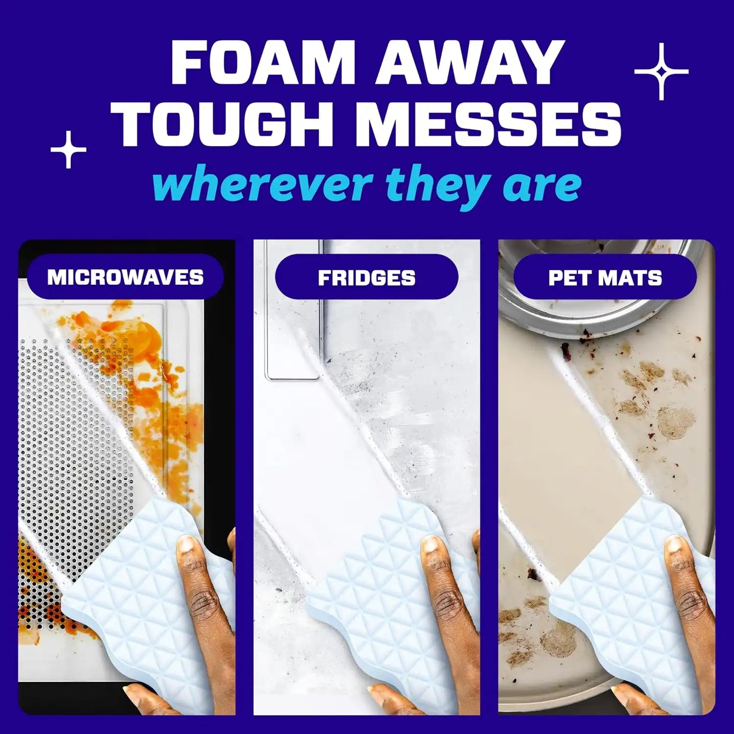 Mr. Clean Magic Eraser Foaming Sponge. All Purpose. Dawn Cleaning Power. Wall Cleaner. Sneaker Cleaner. Oven Cleaner. Kitchen. Bathroom. Shower Cleaning Supplies. Scrubber. Ultra Foamy. 7ct - Image 6